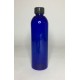 500ml Blue PET Boston Bottle with Ribbed Black Cap 500ml Blue PET Boston Bottle with Ribbed Black Cap
