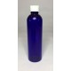 500ml Blue PET Boston Bottle with White Cap 500ml Blue PET Boston Bottle with White Cap