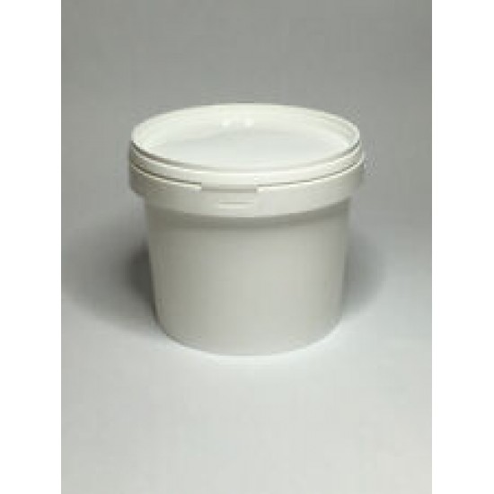 5000ml White Bucket Tub With Tamper Proof Lid