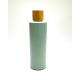 500ml Sage Green PET Plastic Cylinder Bottles with Bamboo Disc Top