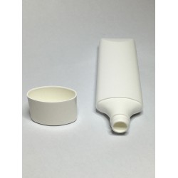 100ml HDPE White Tottle Bottle