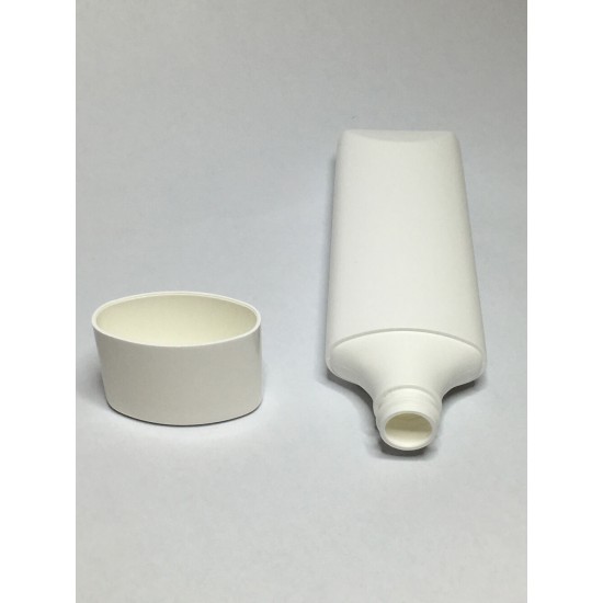 100ml HDPE White Tottle Bottle