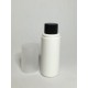 50ml White HDPE Cylinder Overcap With Black Cap 50ml White HDPE Cylinder Overcap With Black Cap