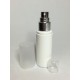 100ml White HDPE Cylinder Overcap With Chrome Atomiser 100ml White HDPE Cylinder Overcap With Chrome Atomiser
