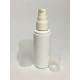 100ml White HDPE Cylinder Overcap With White Cream Pump 100ml White HDPE Cylinder Overcap With White Cream Pump