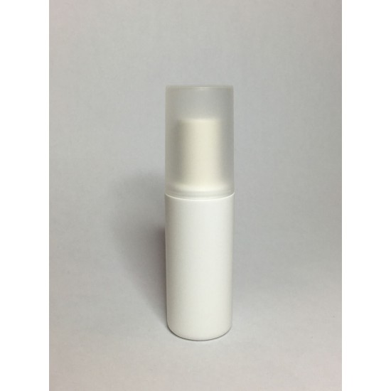 50ml White HDPE Cylinder Overcap With White Disc Top 50ml White HDPE Cylinder Overcap With White Disc Top