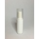 100ml White Cylinder Overcap Bottle With White Disc Top