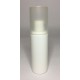 100ml White Cylinder Overcap Bottle With White Flip Top